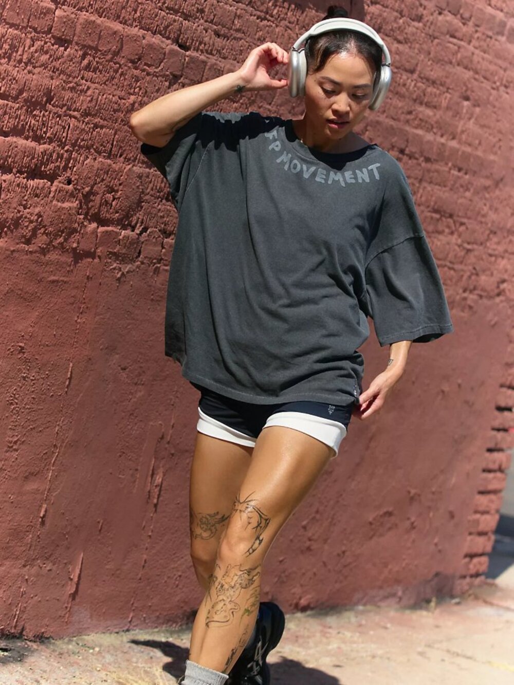Tackle Bleached Logo Tee